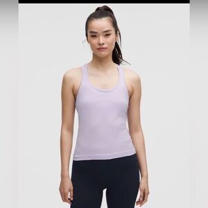 NWT Lululemon Swiftly Tech Racerback 2.0
Sz 8, Lavender Frost